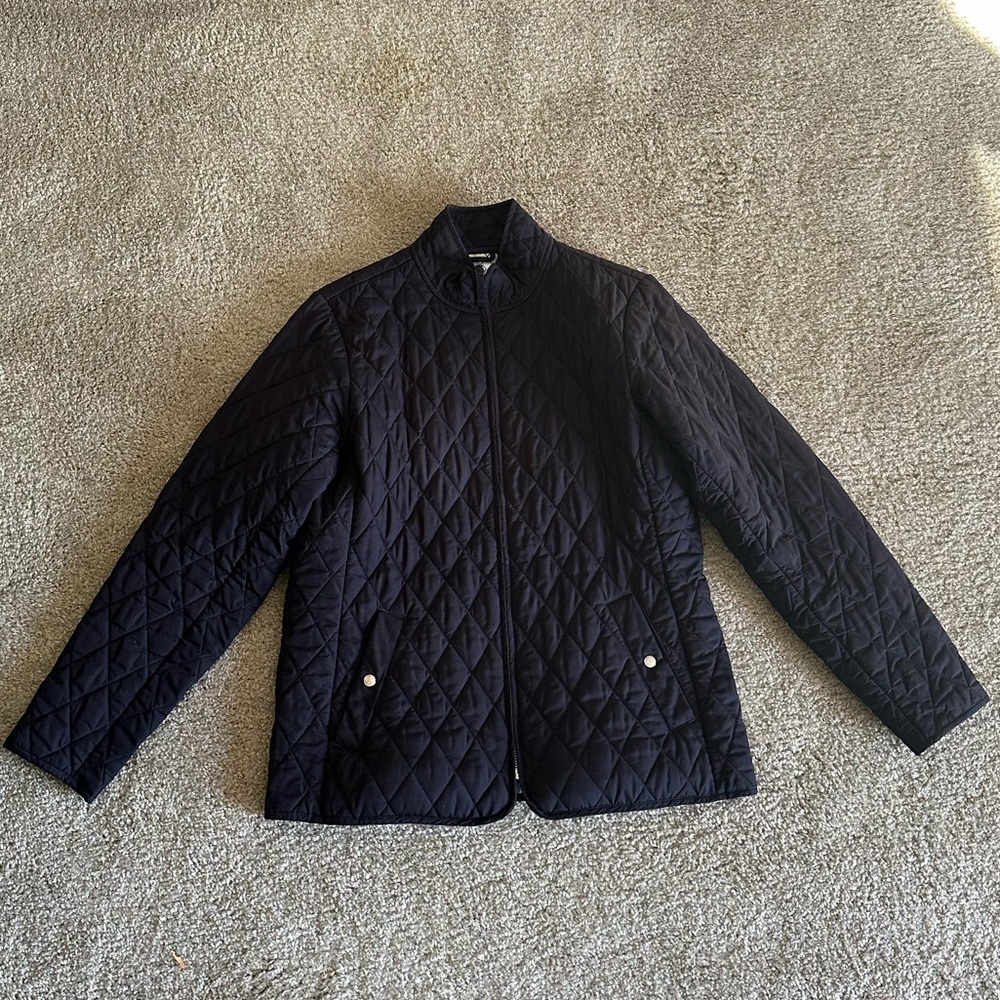 Lands End Quilted Riding Jacket